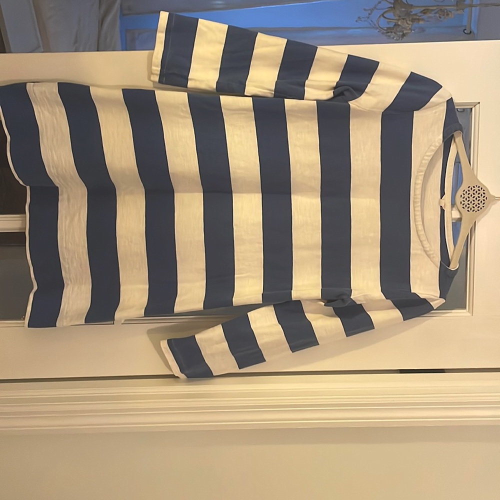 J. Crew Rugby Stripe Dress with Side Zippers (XS)
